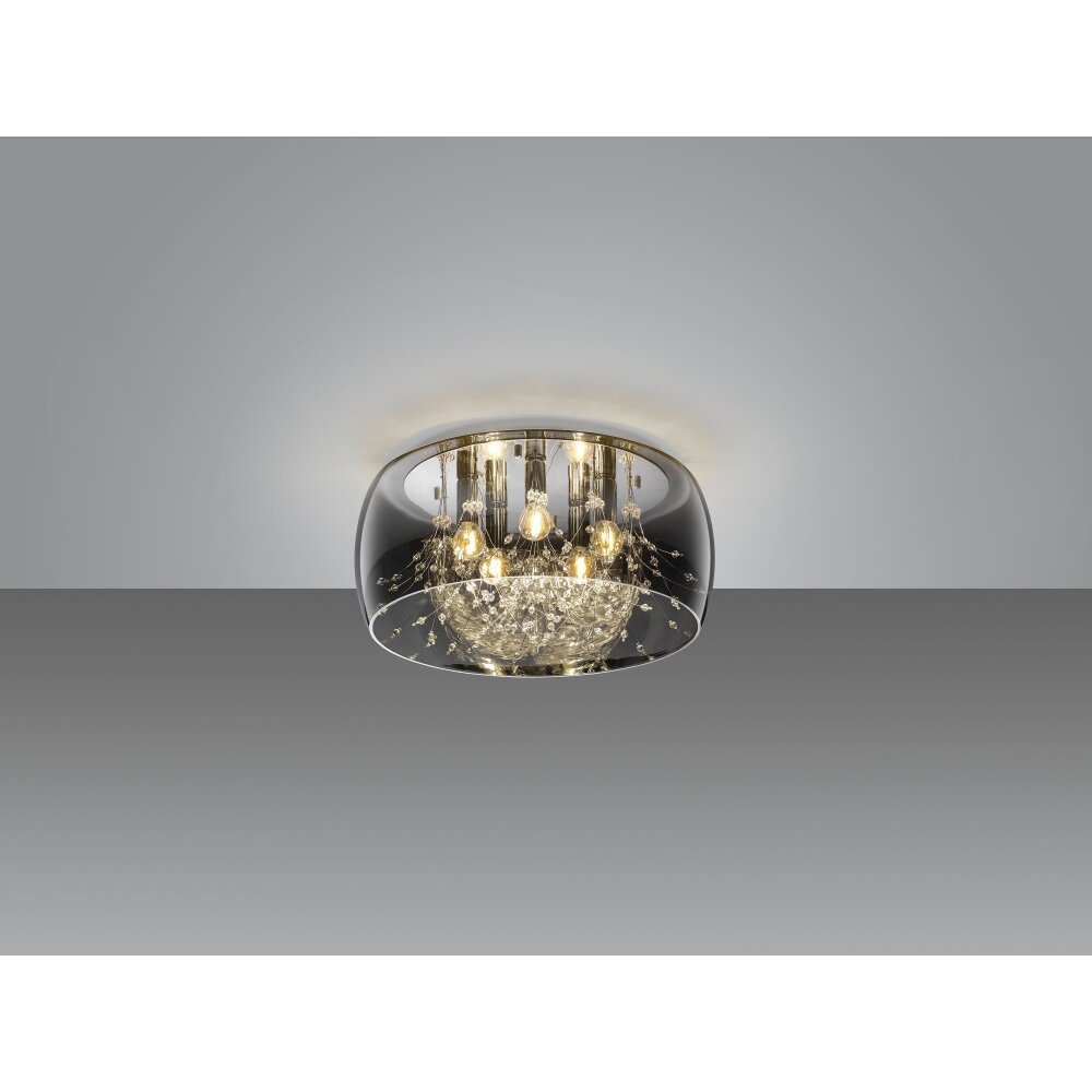 Trio Crystel Lampa Sufitowa Chrom, 5-punktowe main product photo