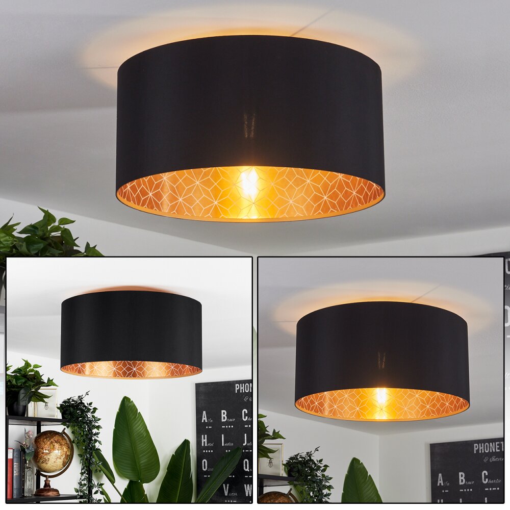 Don Lampa Sufitowa Czarny, 1-punktowy main product photo