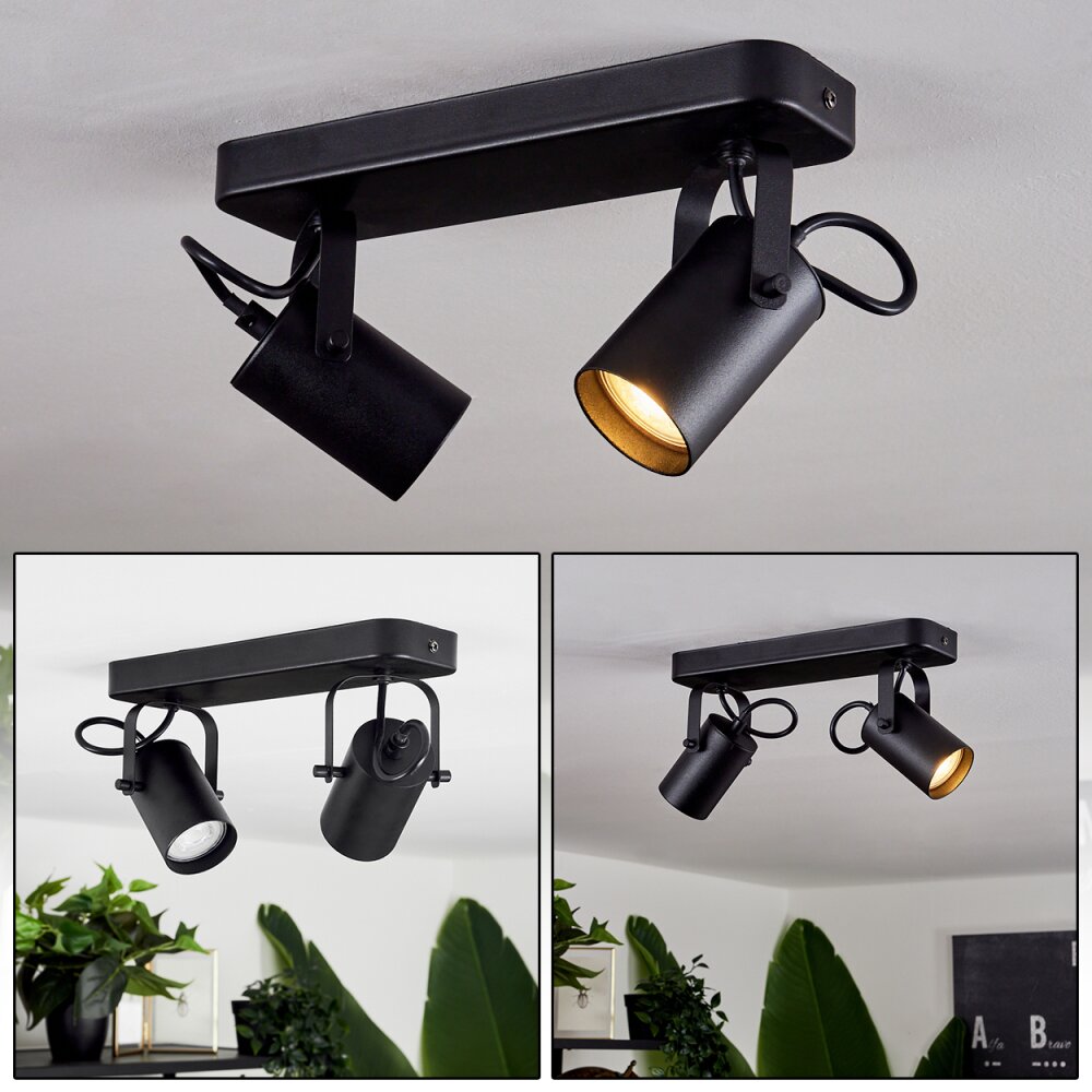 Kergus Lampa Sufitowa Czarny, 2-punktowe main product photo
