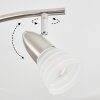 Chapod Lampa Sufitowa LED Chrom, Nikiel matowy, 6-punktowe