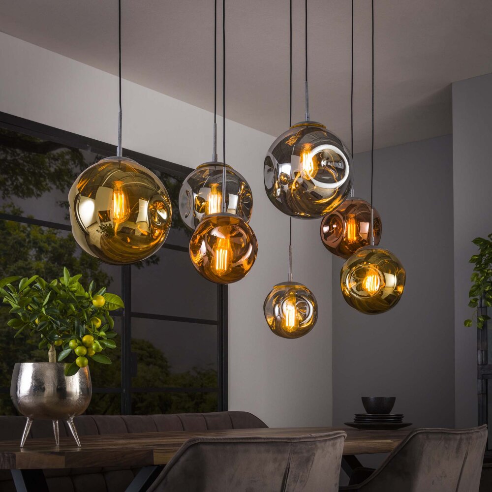 Stellar Lampa Wisząca Antracytowy, 7-punktowe main product photo