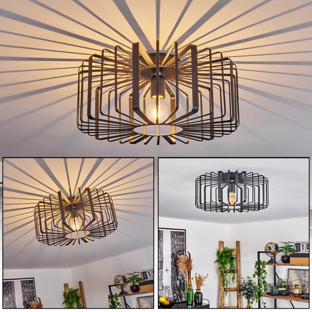 Oravi Lampa Sufitowa Czarny, 1-punktowy main product photo