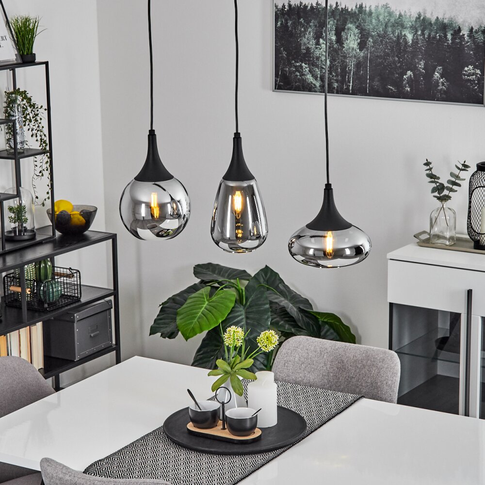 Maynal Lampa Wisząca Czarny, 3-punktowe main product photo
