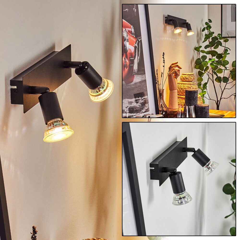 Castillo Lampa ścienna Czarny, 2-punktowe main product photo