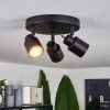 Nestavel Lampa Sufitowa LED Czarny, 3-punktowe