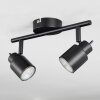 Nestavel Lampa Sufitowa LED Czarny, 2-punktowe