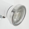 Lanrigan Lampa ścienna LED Chrom, Biały, 1-punktowy