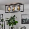 Verbania Lampa Sufitowa czarny, 3-punktowe