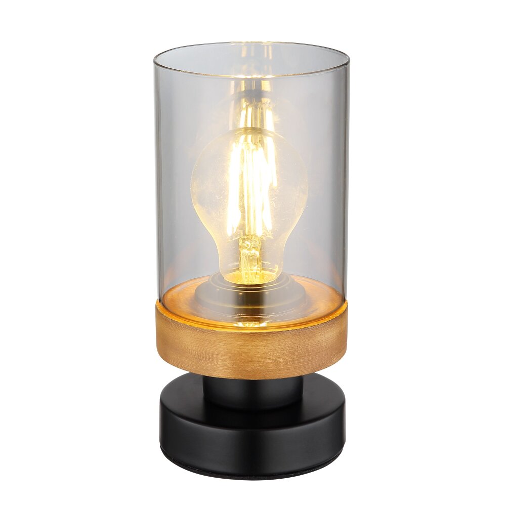 Globo FINCA lampka nocna Ecru, Czarny, 1-punktowy main product photo