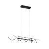 Trio Sequence Lampa Wisząca LED Aluminium, Czarny, 1-punktowy