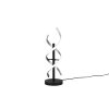 Trio Sequence lampka nocna LED Aluminium, Czarny, 1-punktowy