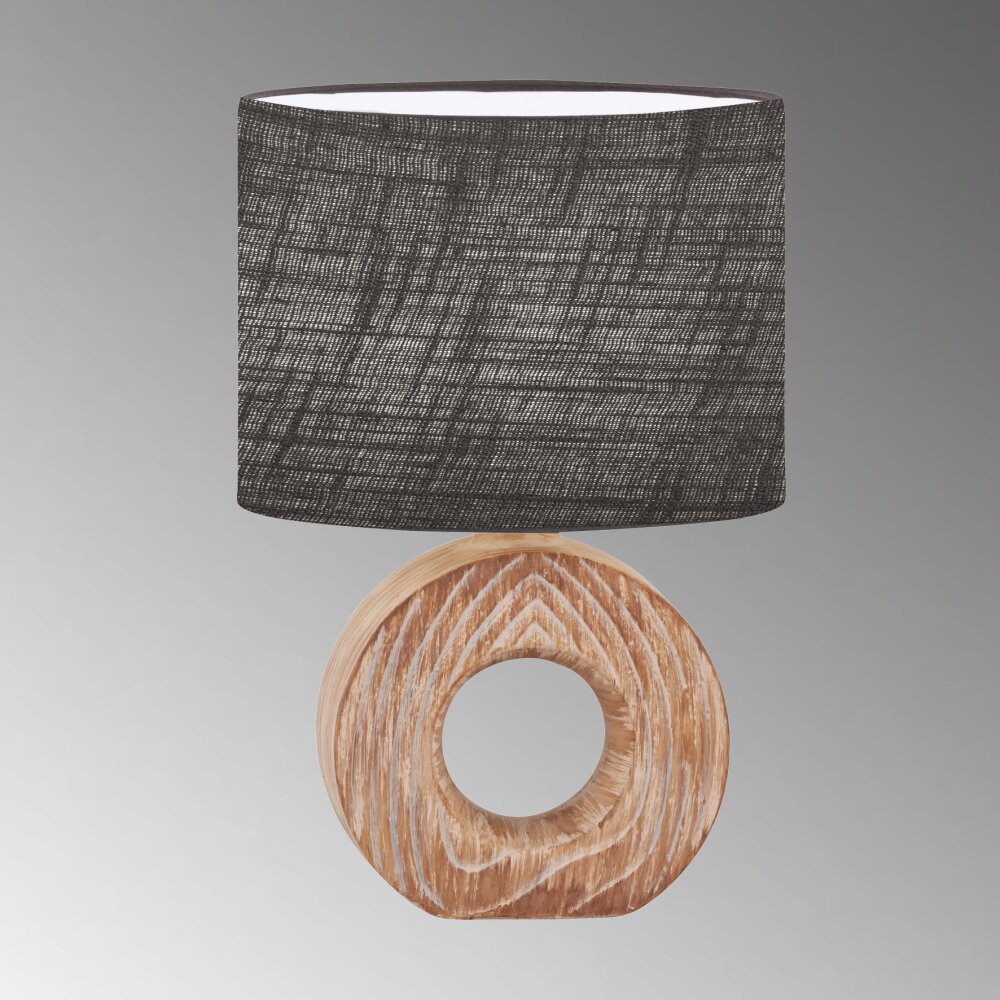 Fischer & Honsel Hanke lampka nocna Wygląd drewna, 1-punktowy main product photo