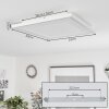 Audrieu Lampa Sufitowa LED Biały, 2-punktowe