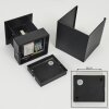 Tamarin Zewnętrzny kinkiet LED Czarny, 2-punktowe