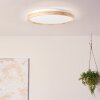 Brilliant Alson Lampa Sufitowa LED Brązowy, Biały, 1-punktowy, Zdalne sterowanie