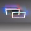 Leuchten-Direkt FELIX60 Lampa Sufitowa LED Stal szczotkowana, 1-punktowy, Zdalne sterowanie, Zmieniacz kolorów Leuchten-Direkt FELIX60 Lampa Sufitowa LED Stal szczotkowana, 1-punktowy, Zdalne sterowanie, Zmieniacz kolorów