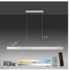 Paul Neuhaus PURE-MOTO Lampa Wisząca LED Aluminium, 3-punktowe, Zdalne sterowanie