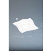 Fischer & Honsel Gorden Lampa Sufitowa LED Biały, 1-punktowy, Zdalne sterowanie