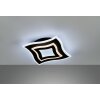 Fischer & Honsel Gorden Lampa Sufitowa LED Czarny, 1-punktowy, Zdalne sterowanie