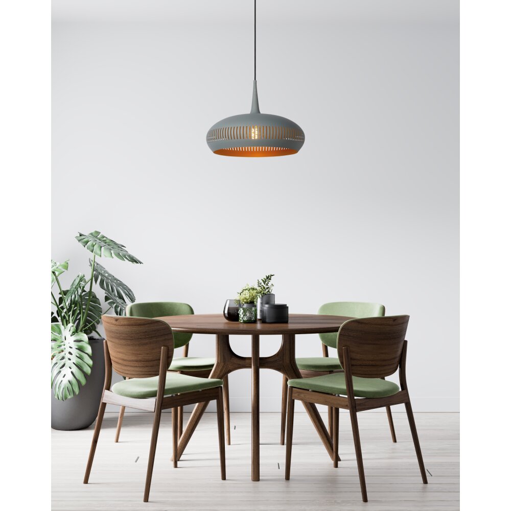Lucide RAYCO Lampa Wisząca Szary, 1-punktowy main product photo