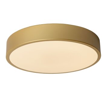 Lucide UNAR Lampa Sufitowa LED Złoty, Mosiądz, 1-punktowy