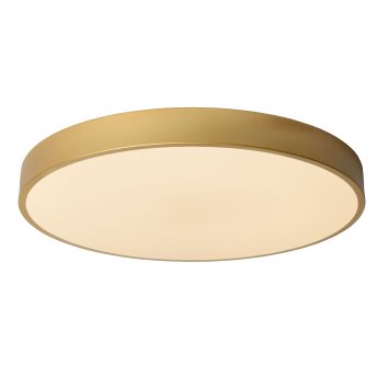 Lucide UNAR Lampa Sufitowa LED Złoty, Mosiądz, 1-punktowy