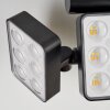 Estampes lampy solarne LED Antracytowy, 1-punktowy, Czujnik ruchu