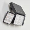 Estampes lampy solarne LED Antracytowy, 1-punktowy, Czujnik ruchu