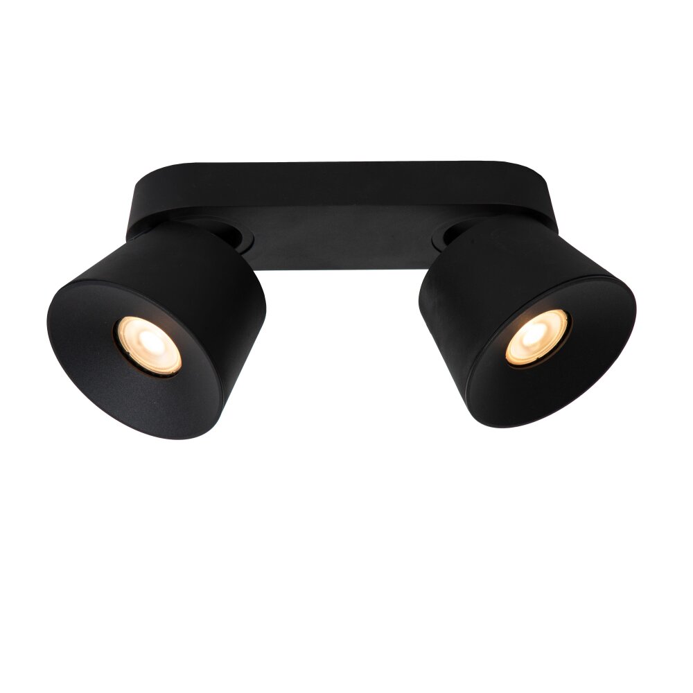 Lucide TRIGONO Lampa Sufitowa Czarny, 2-punktowe main product photo