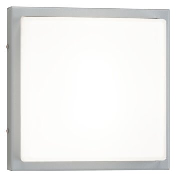 LCD Osser Zewnętrzny kinkiet LED Szary, 1-punktowy, Czujnik ruchu
