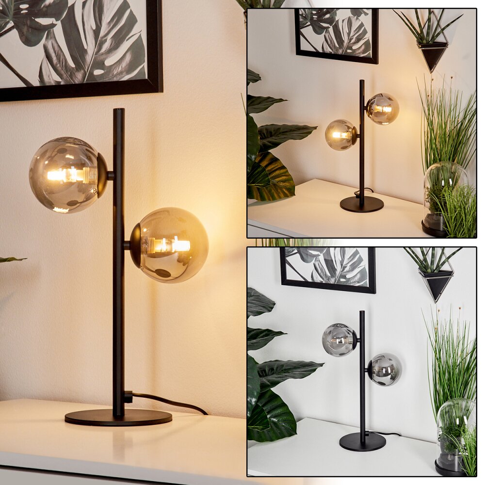Remaisnil lampka nocna Czarny, 2-punktowe main product photo