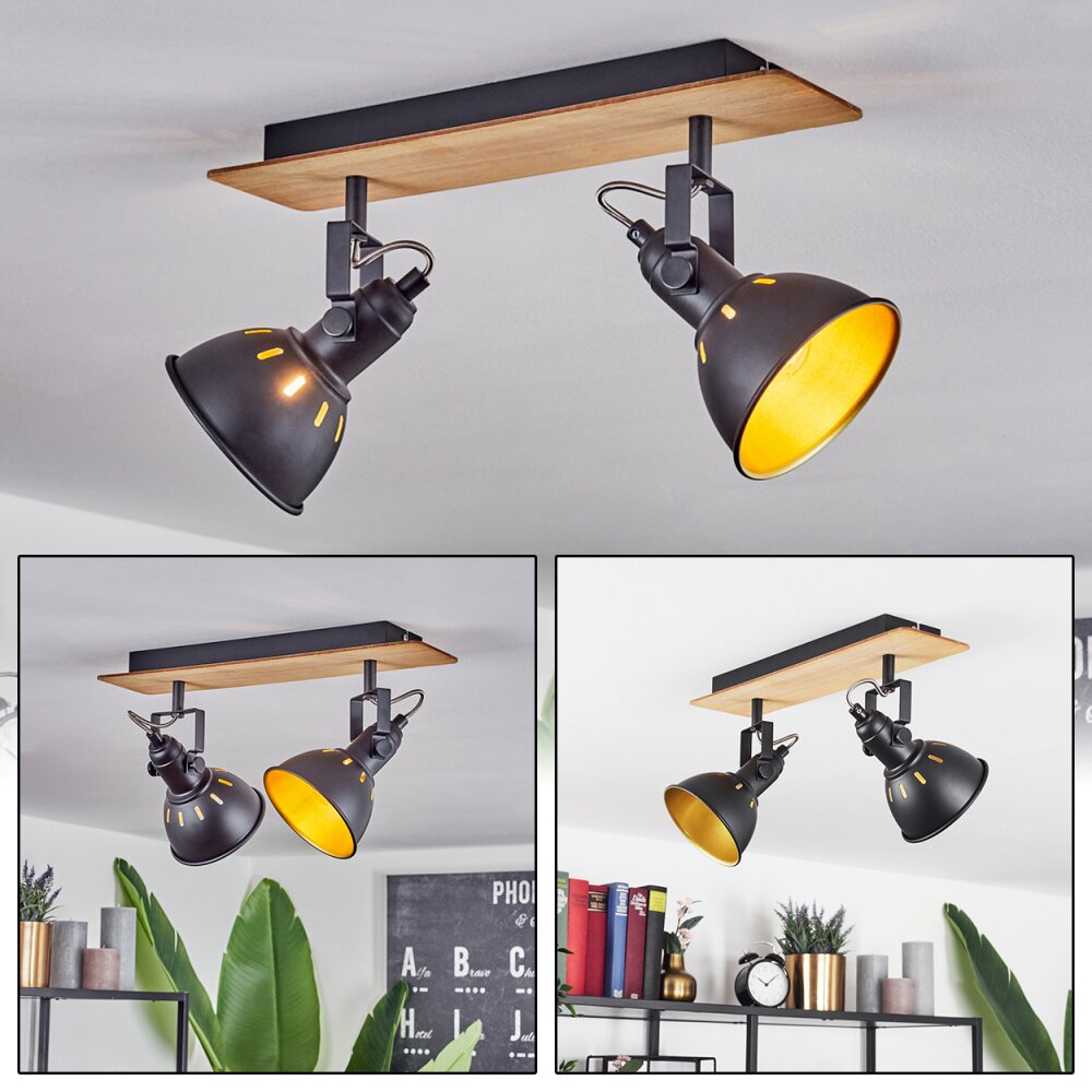 Tina Lampa Sufitowa Ecru, Czarny, 2-punktowe main product photo