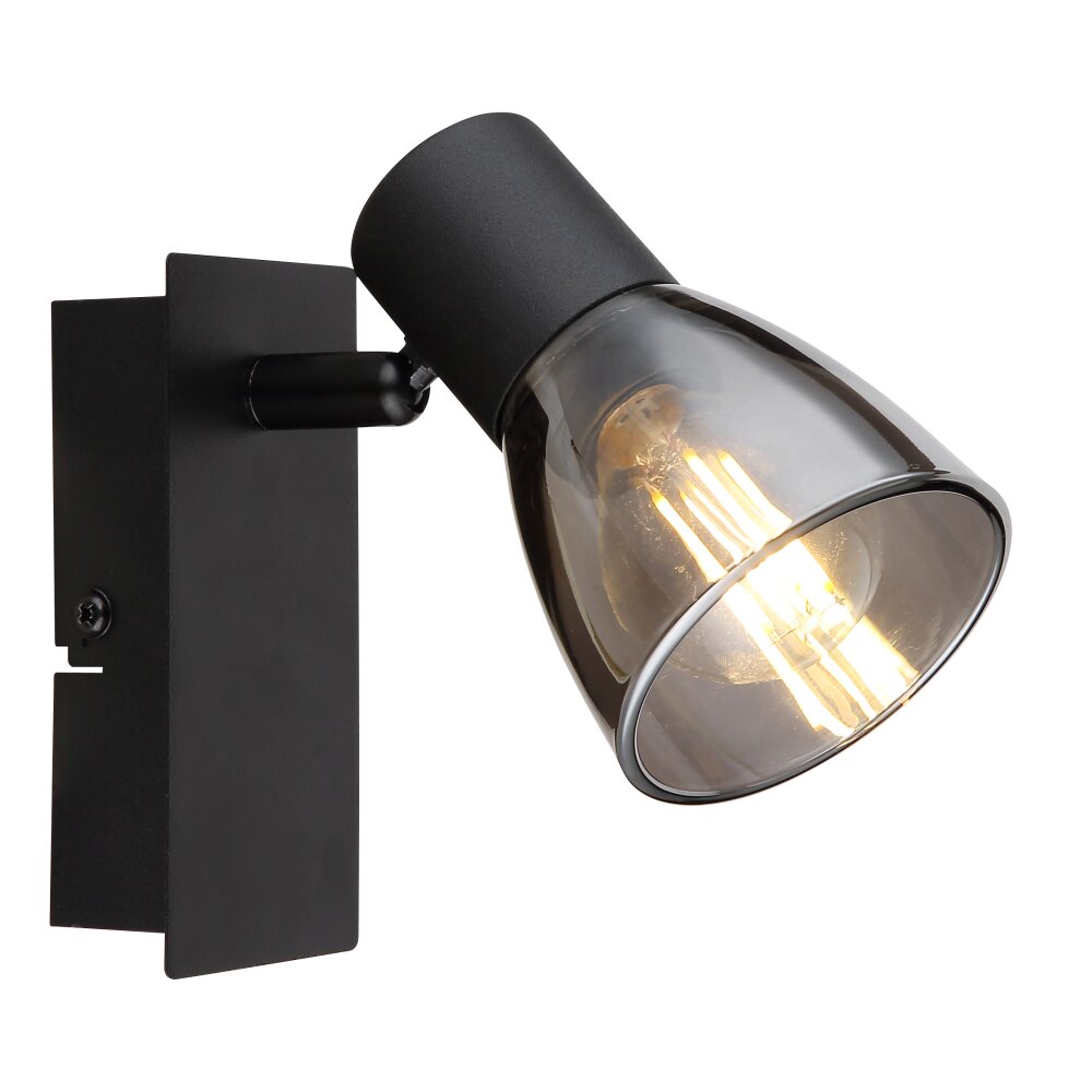 Globo CLAUDE Lampa ścienna Czarny, 1-punktowy main product photo