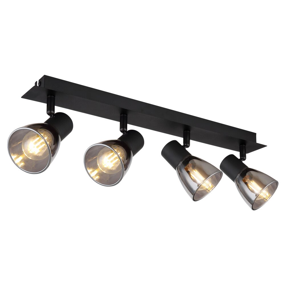 Globo CLAUDE Lampa Sufitowa Czarny, 4-punktowe main product photo