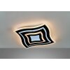 Fischer & Honsel Gorden Lampa Sufitowa LED Czarny, 1-punktowy, Zdalne sterowanie