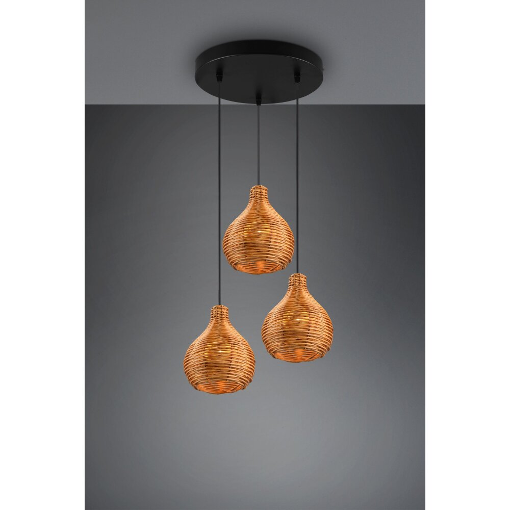 Reality Sprout Lampa Wisząca Czarny, 3-punktowe main product photo