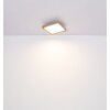 Globo CINDERELLA Lampa Sufitowa LED Wygląd drewna, Biały, 1-punktowy