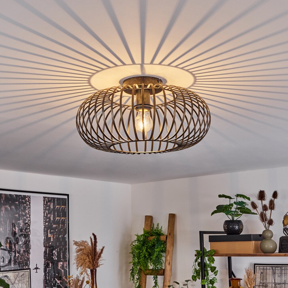 Oravi Lampa Sufitowa Antyczny, Złoty, 1-punktowy main product photo