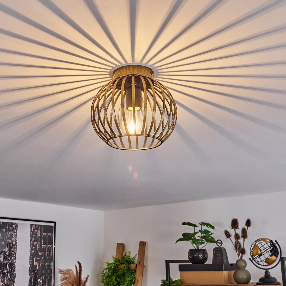 Oravi Lampa Sufitowa Antyczny, Złoty, 1-punktowy main product photo