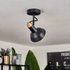 Vouzy Lampa Sufitowa Czarny, 1-punktowy