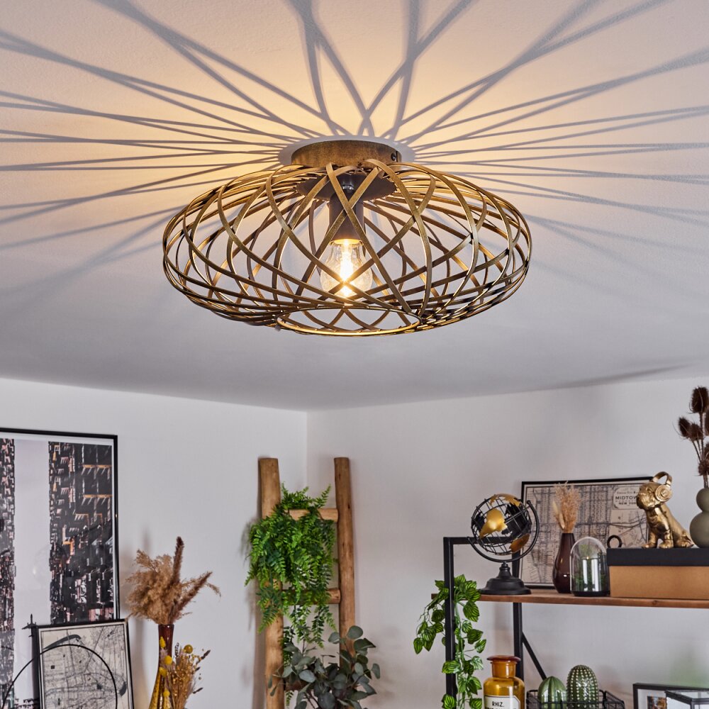 Oravi Lampa Sufitowa Antyczny, Złoty, 1-punktowy main product photo