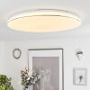Remenoville Lampa Sufitowa LED Chrom, Biały, 1-punktowy