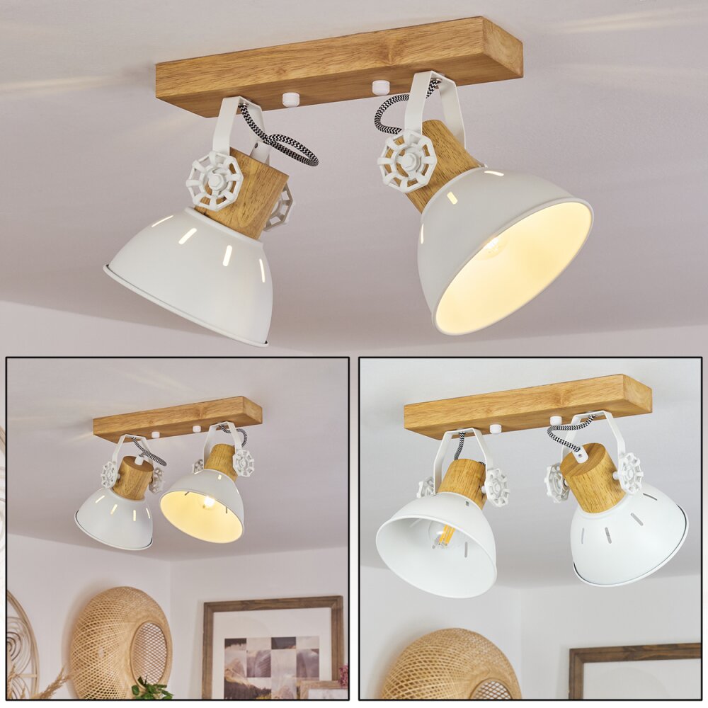 Orny Lampa Sufitowa Ecru, Biały, 2-punktowe main product photo