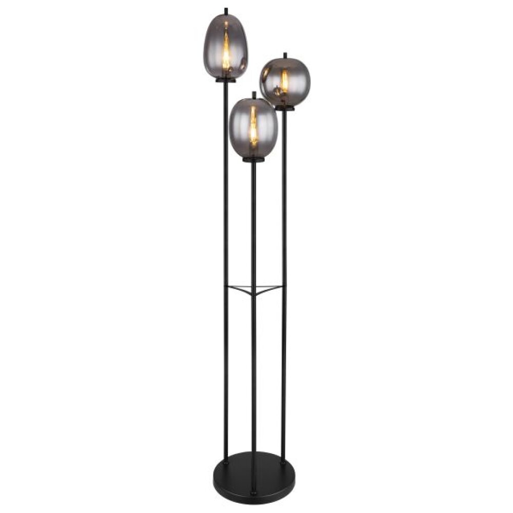 Globo BLACKY Lampa Stojąca Czarny, 3-punktowe main product photo