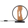 Brilliant Chaumont lampka nocna LED kolory naturalne, czarny, 1-punktowy