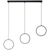 Brilliant Chaumont Lampa Wisząca LED czarny, 3-punktowe
