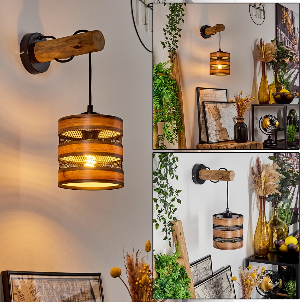 Anthe Lampa ścienna Ecru, Czarny, 1-punktowy main product photo