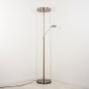 Huallilemu Lampa Stojąca oświetlająca sufit LED Nikiel matowy, 2-punktowe