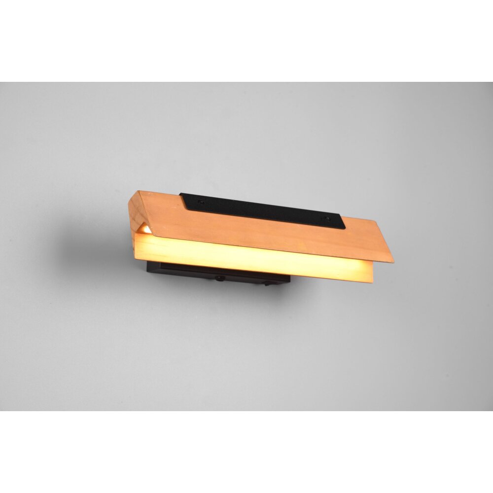 Trio Kerala Lampa ścienna LED Czarny, 1-punktowy main product photo