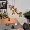 Zuoz Lampa Wisząca Stary mosiądz, 6-punktowe Zuoz Lampa Wisząca Stary mosiądz, 6-punktowe